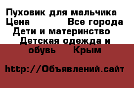 Пуховик для мальчика › Цена ­ 1 600 - Все города Дети и материнство » Детская одежда и обувь   . Крым